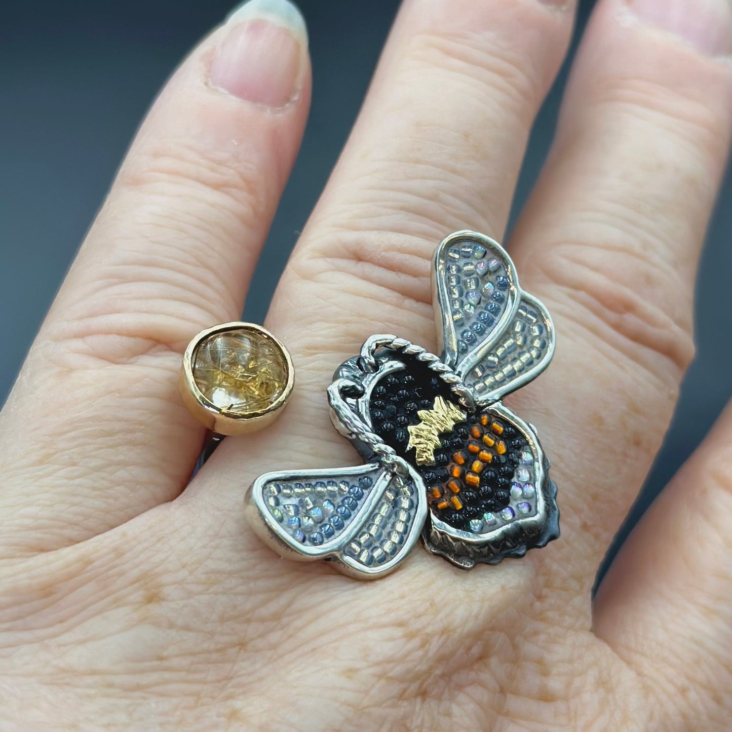 Bumble and Honey ring