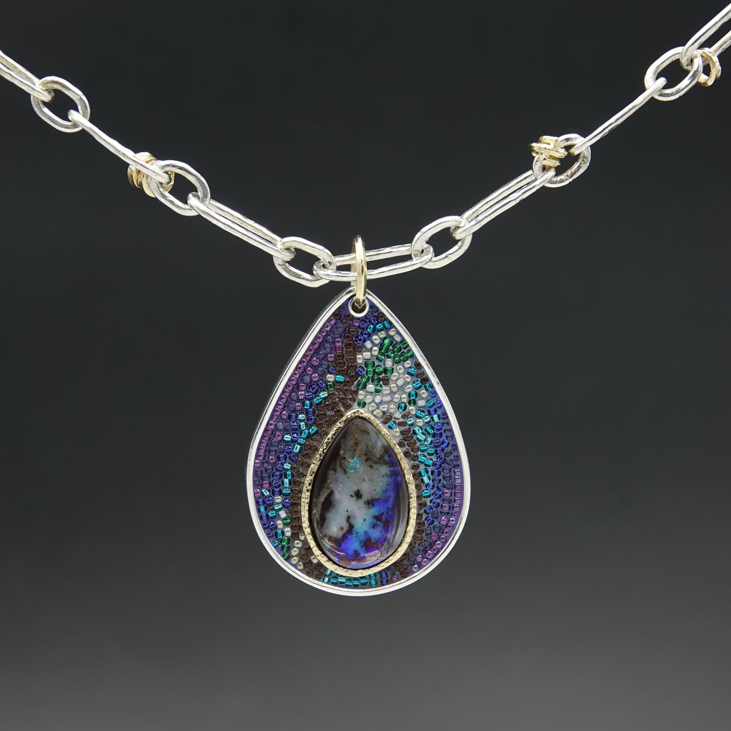 Opal droplet